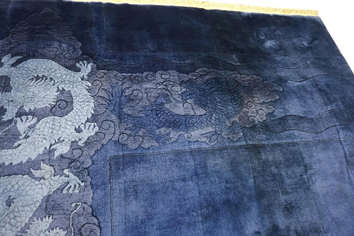 Tapis chinois Art Déco 9'x	11' 8