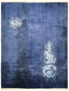 Chinese - Art Deco Rug 9'x	11' 8"