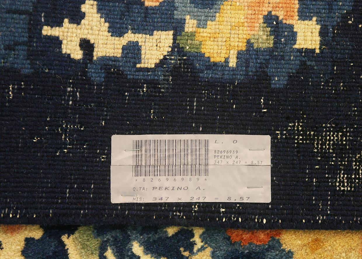 Wool Chinese Art Deco Rug By Walter Nichols For Sale
