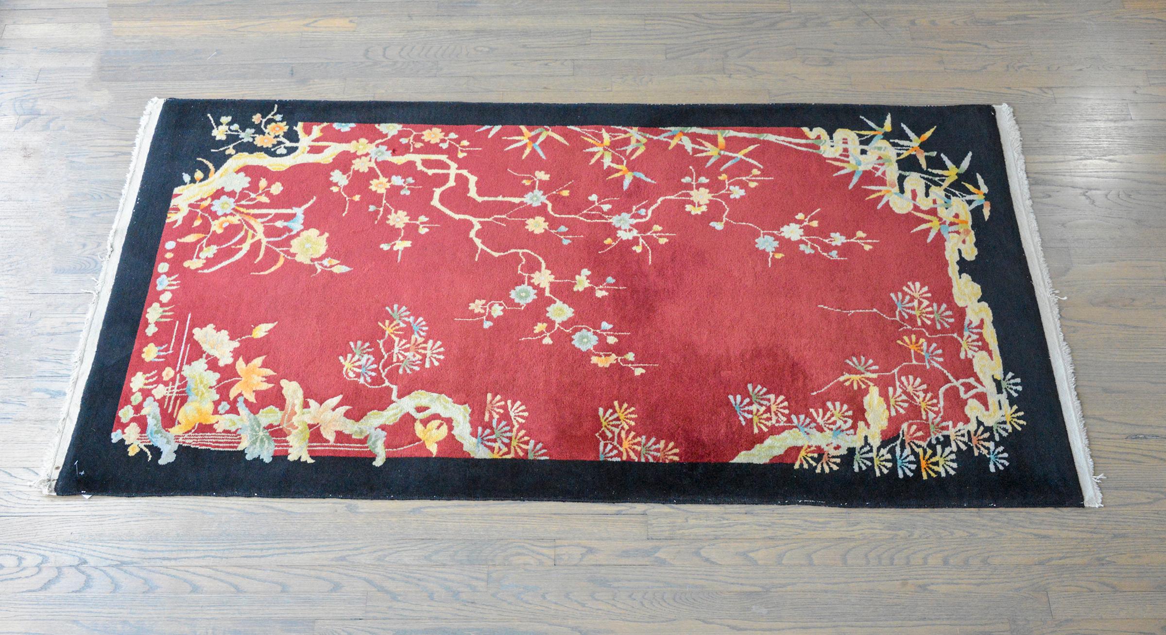 Chinese Art Deco Rug For Sale 4