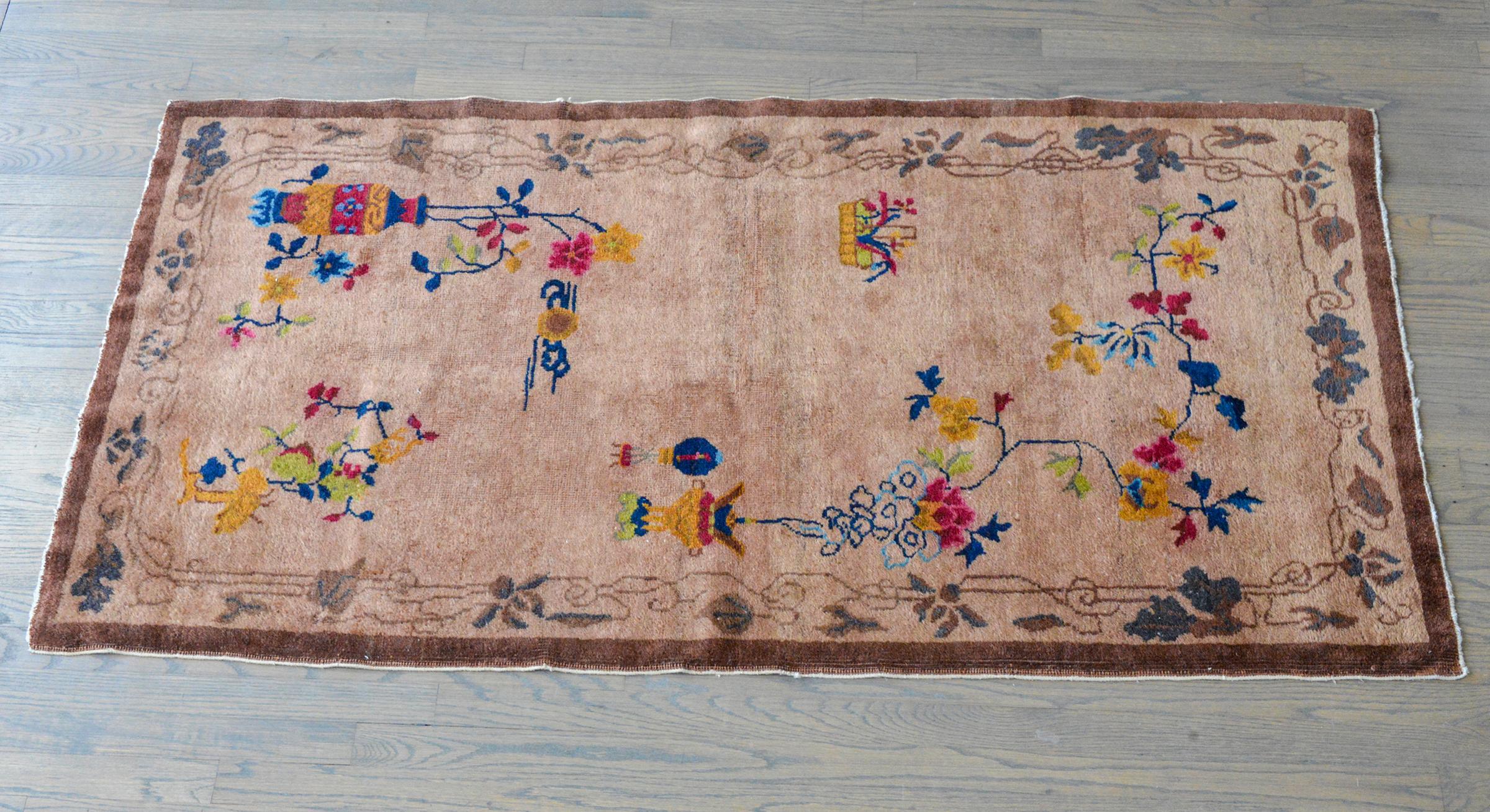 Chinese Art Deco Rug 4