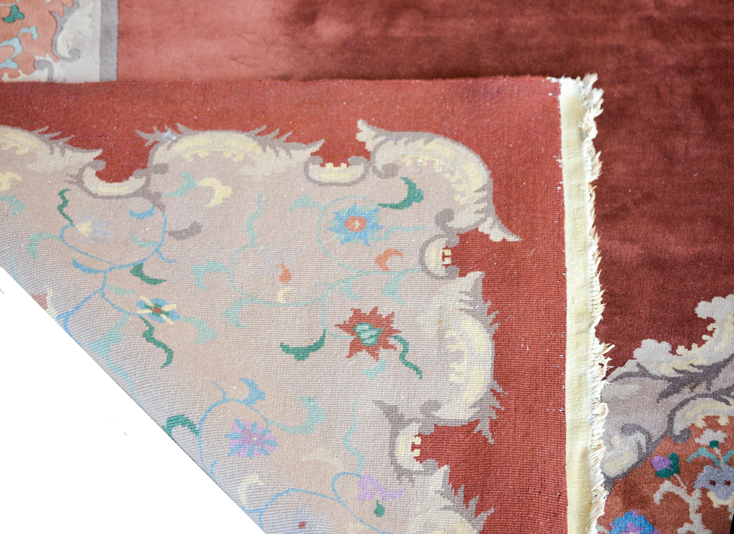 Tapis chinois Art Déco en vente 2