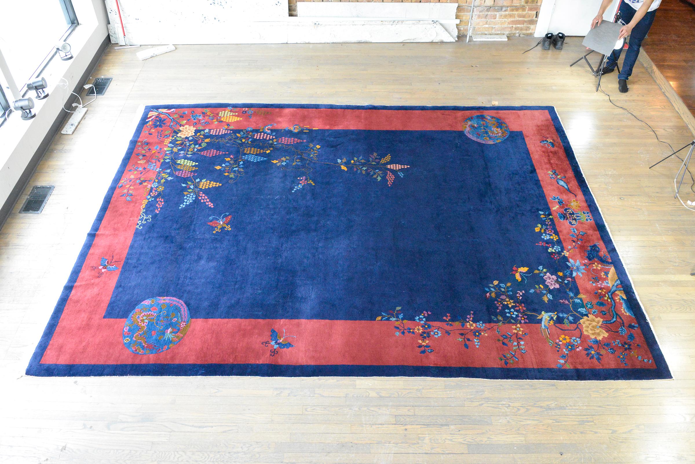 Chinese Art Deco Rug For Sale 5