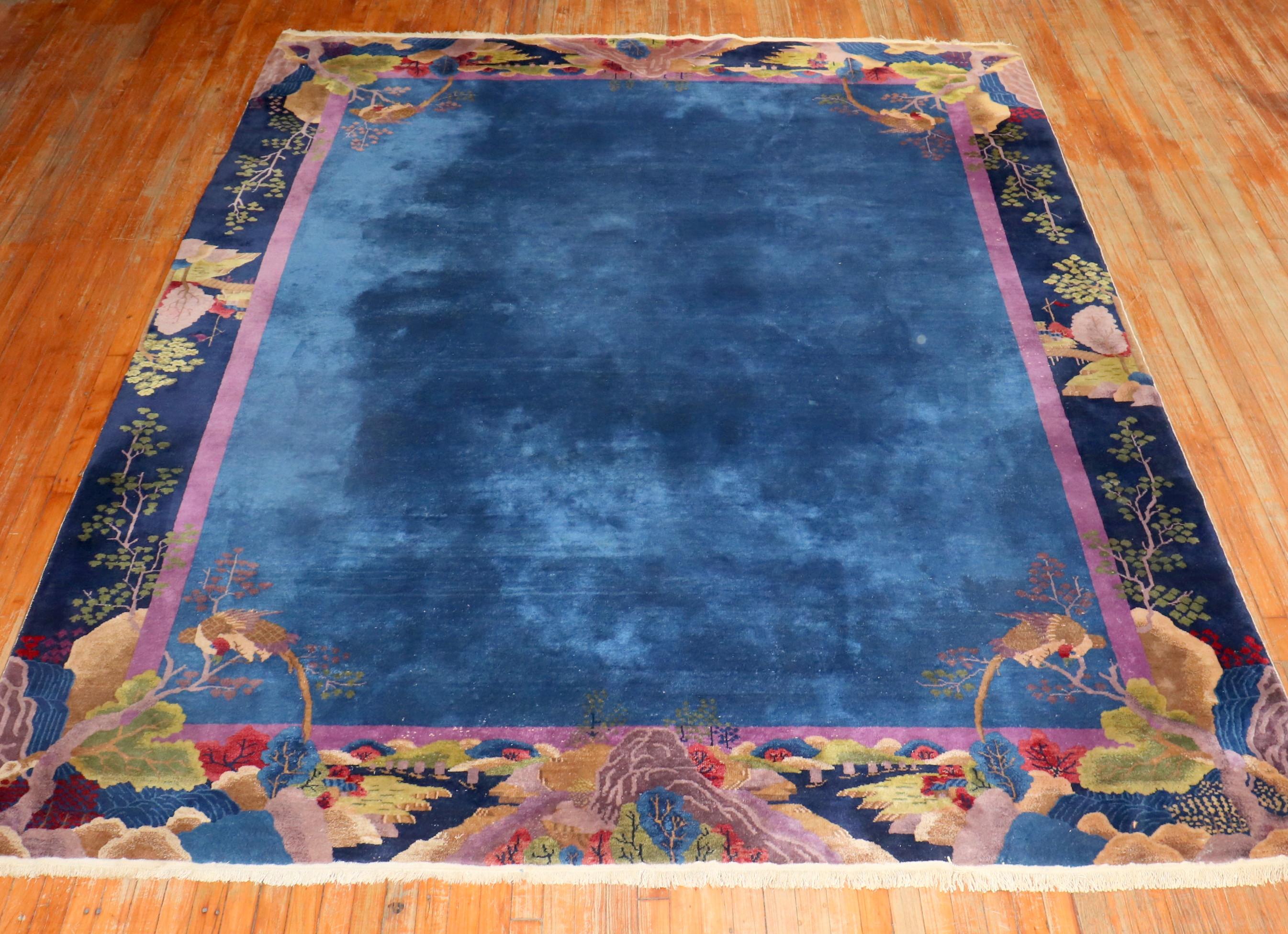 Chinese Art Deco Rug For Sale 6