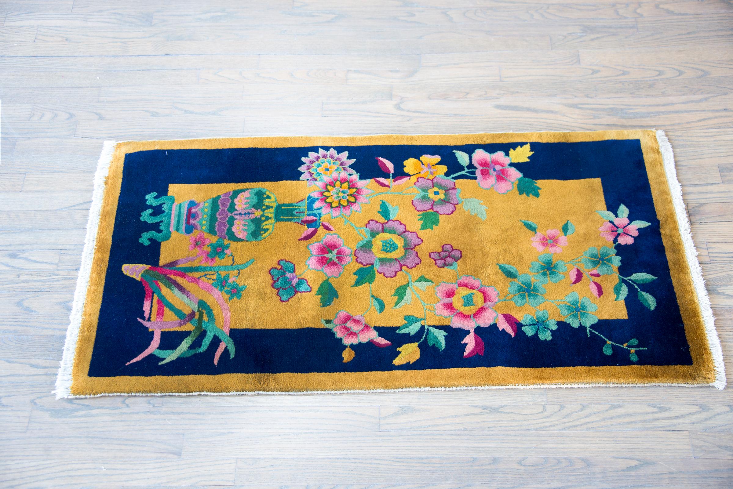 Chinese Art Deco Rug For Sale 7