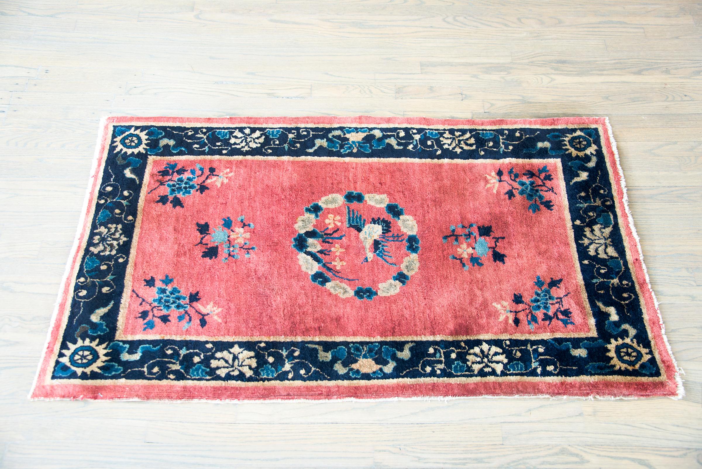 Chinese Art Deco Rug For Sale 8