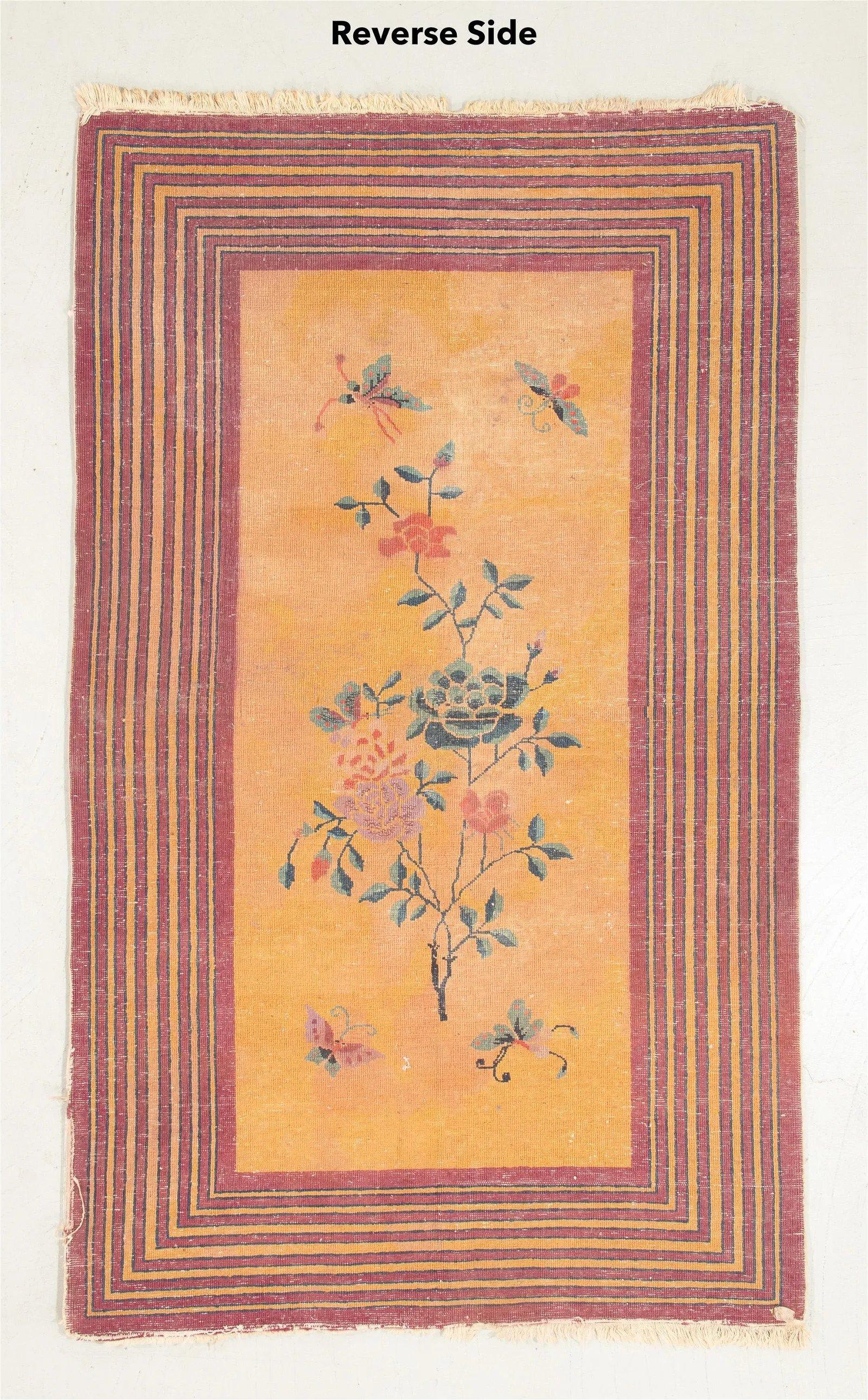 Hand-Woven Chinese Art Deco Rug For Sale