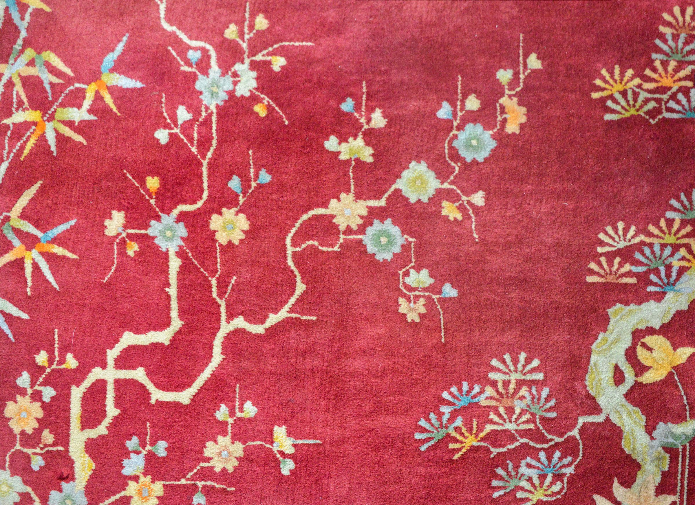 Chinesischer Art Deco Teppich (Art déco) im Angebot