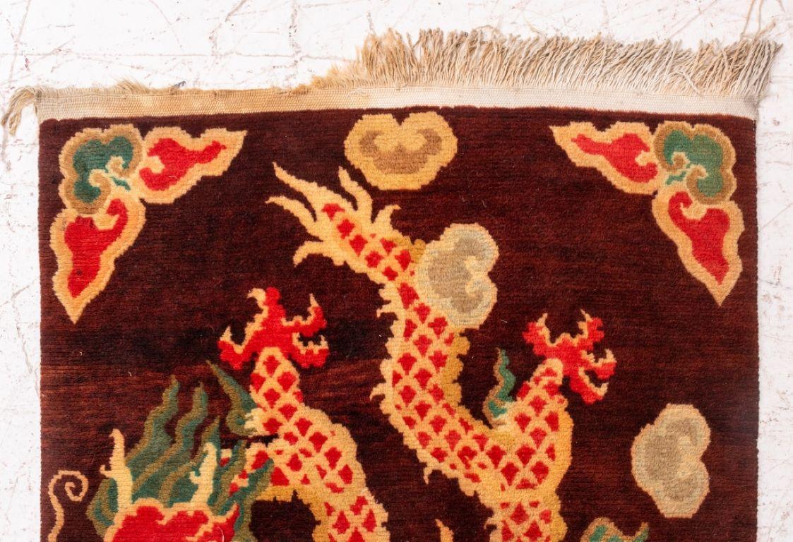 Chinesischer Art Deco Teppich (20. Jahrhundert) im Angebot