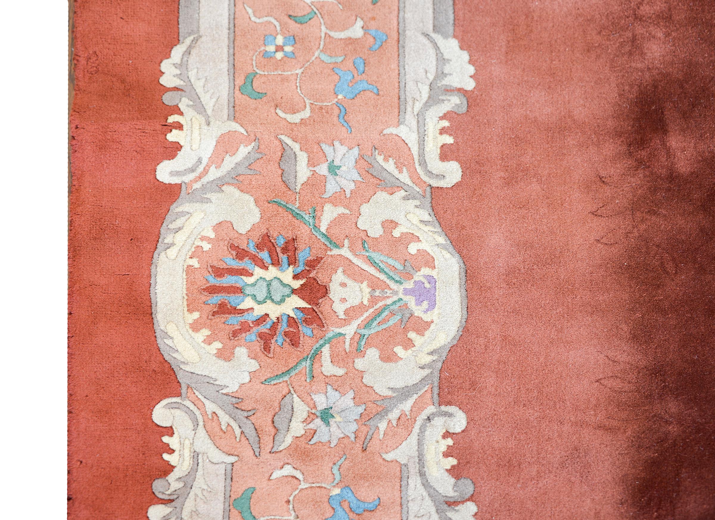 Noué à la main Tapis chinois Art Déco en vente
