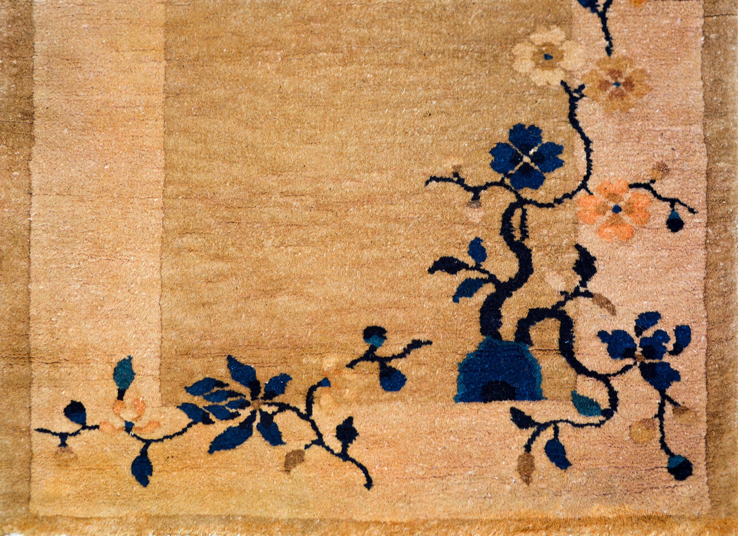 Chinesischer Art-Déco-Teppich (Frühes 20. Jahrhundert) im Angebot
