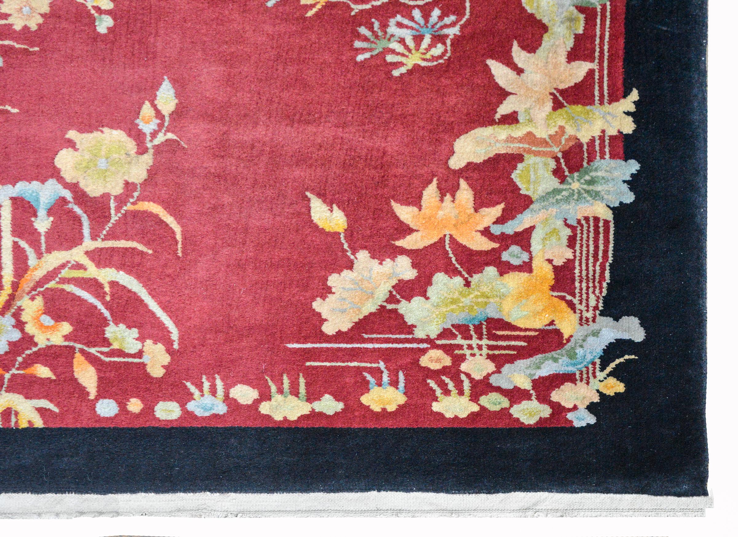 Chinese Art Deco Rug For Sale 2
