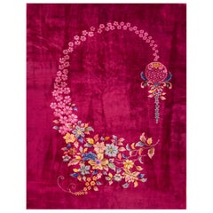 Tapis chinois Art Déco 8'10""" x 11'6"" 