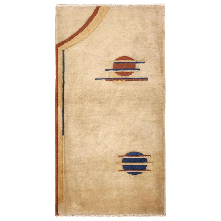 Chinese Art Deco Rug For Sale