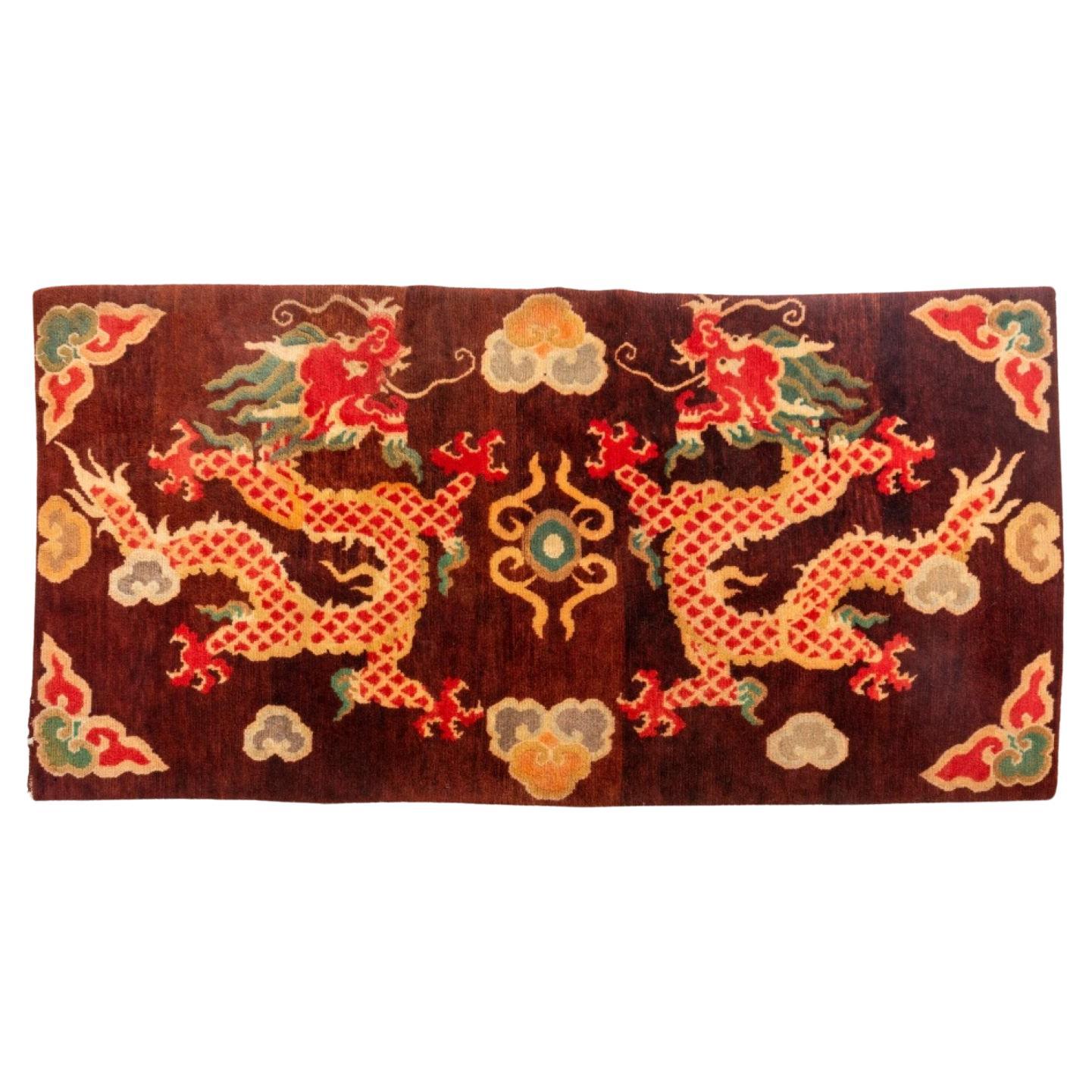 Chinese Art Deco Rug For Sale