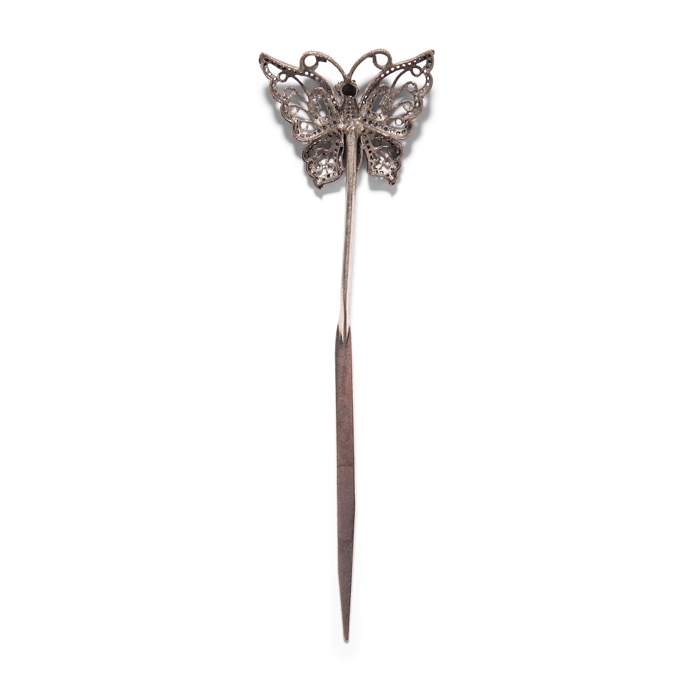 chinese butterfly hairpin