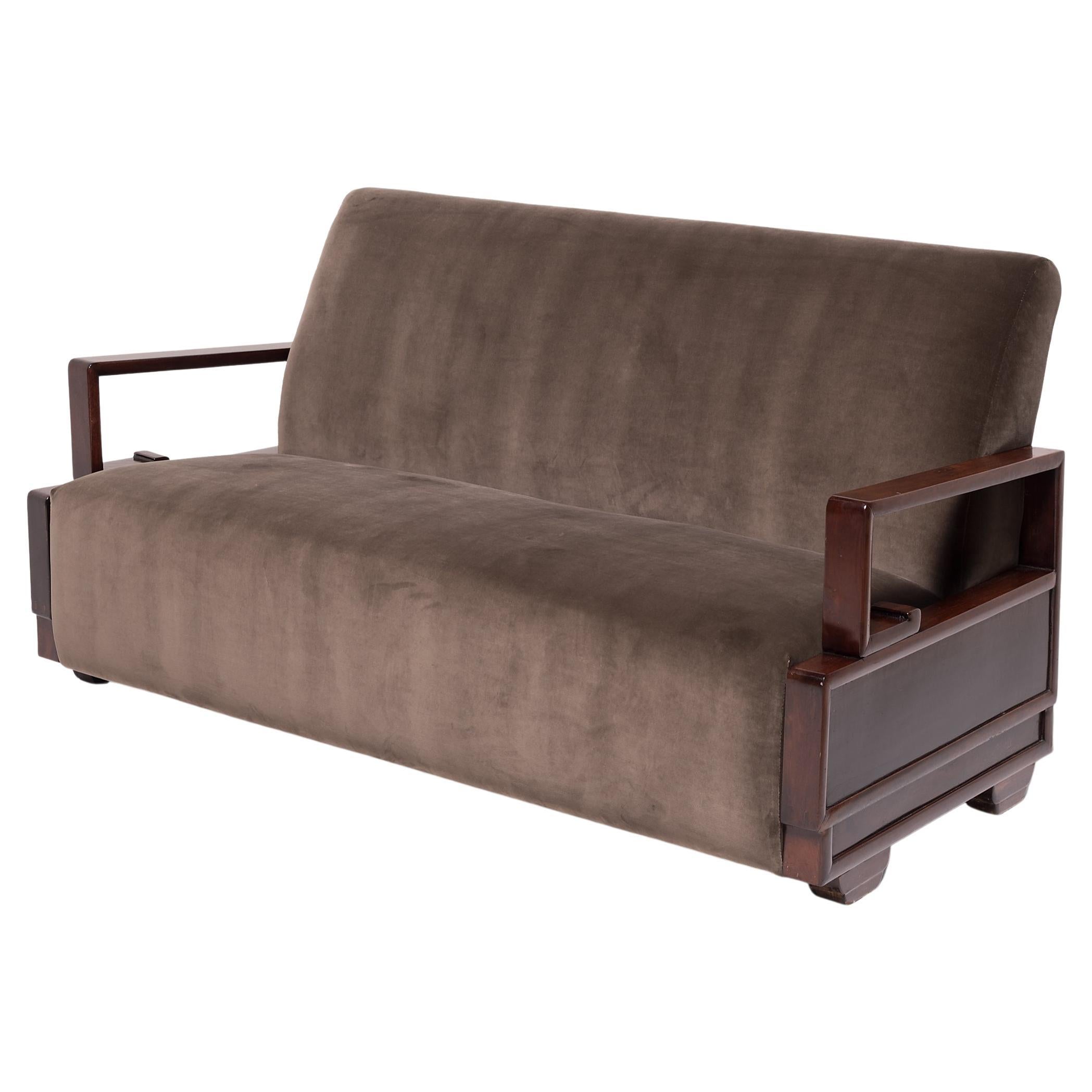 Chinese Art Deco Sofa, c. 1930