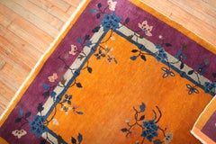 Chinese Art Deco Square Rug