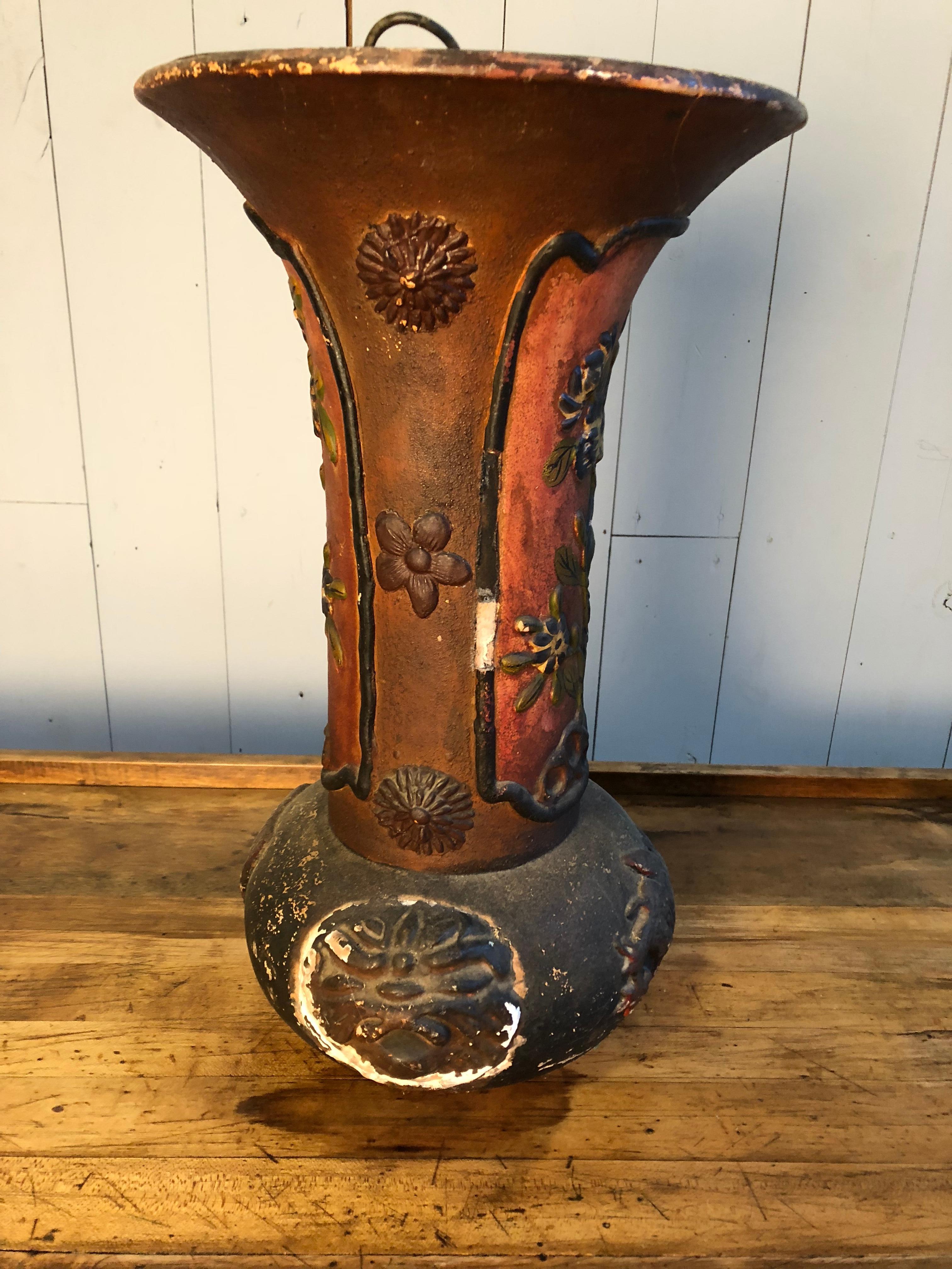 Chinese Art Nouveau Vase For Sale 1