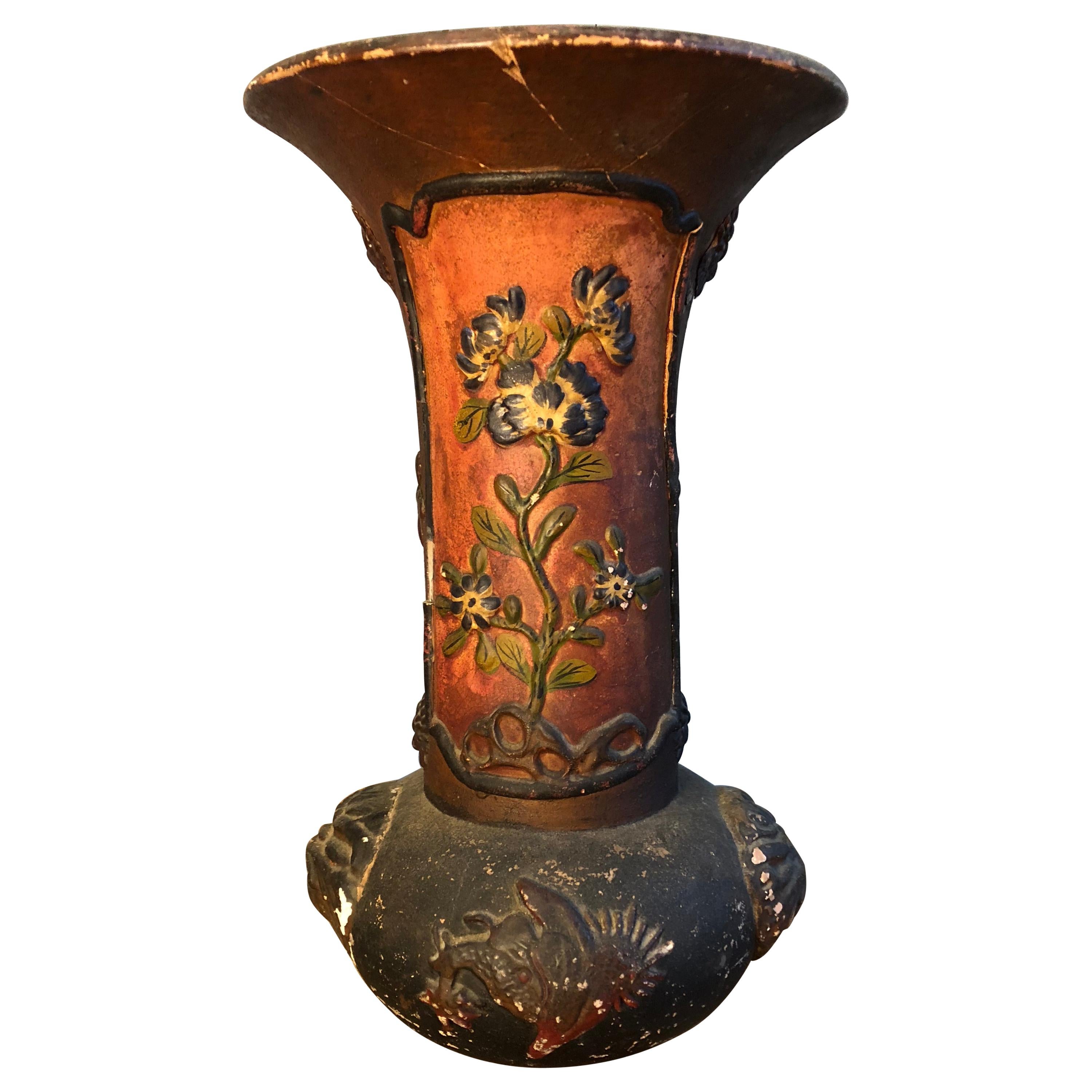 Chinese Art Nouveau Vase