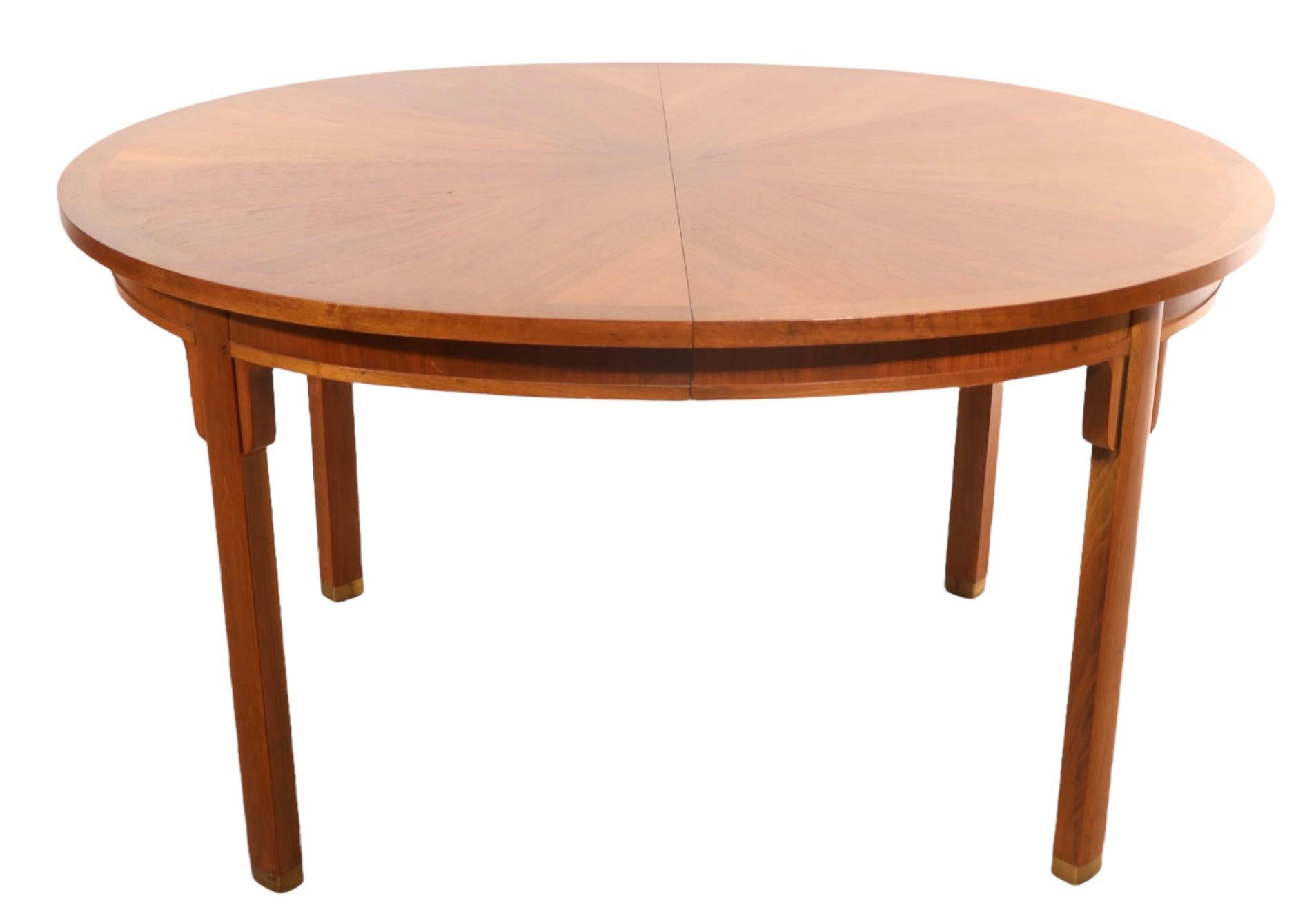 American Chinese Asia Modern Style Dining Table by Milling Road Baker Furniture Company 