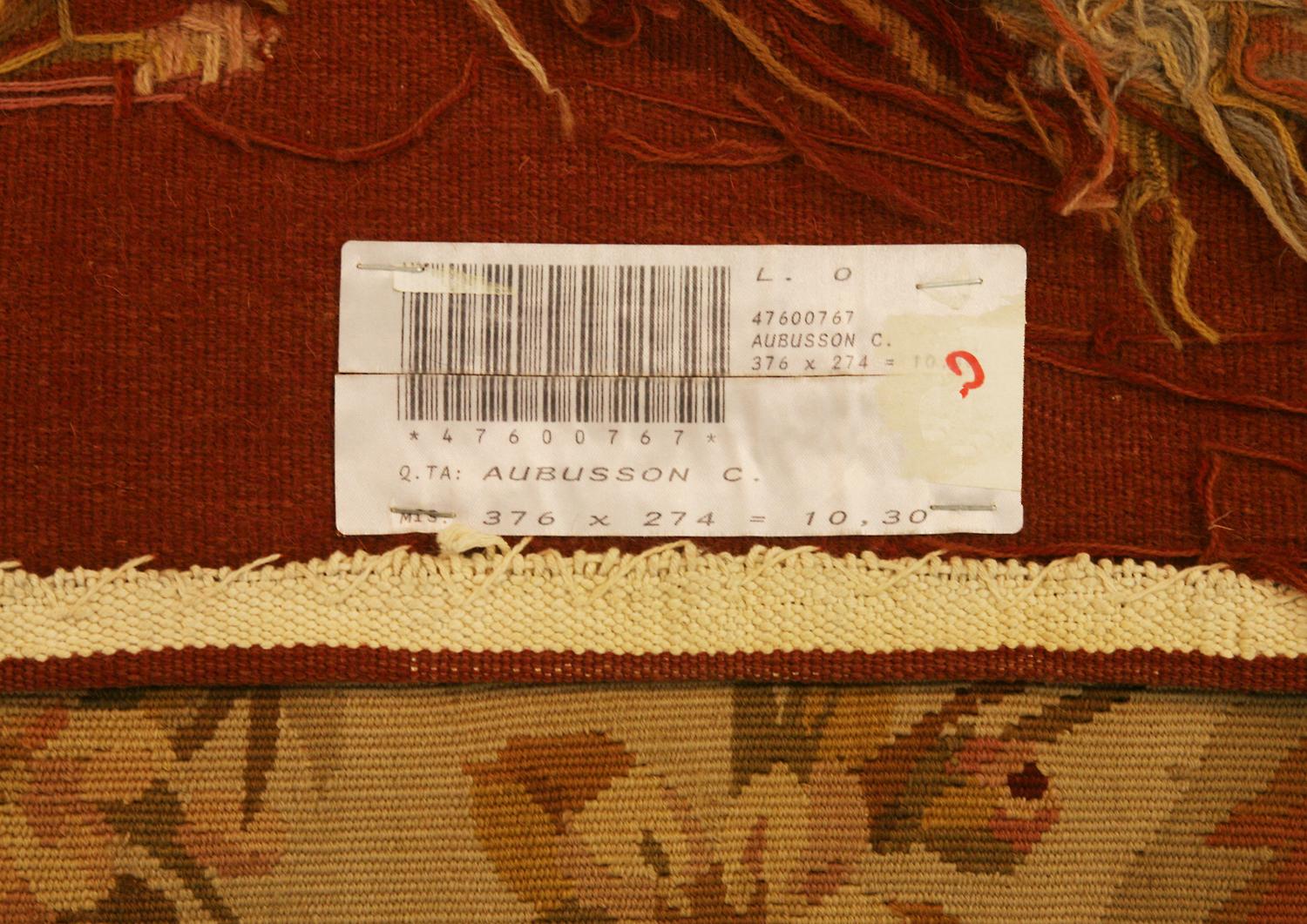 Lana Tappeto Aubusson cinese a trama piatta in vendita
