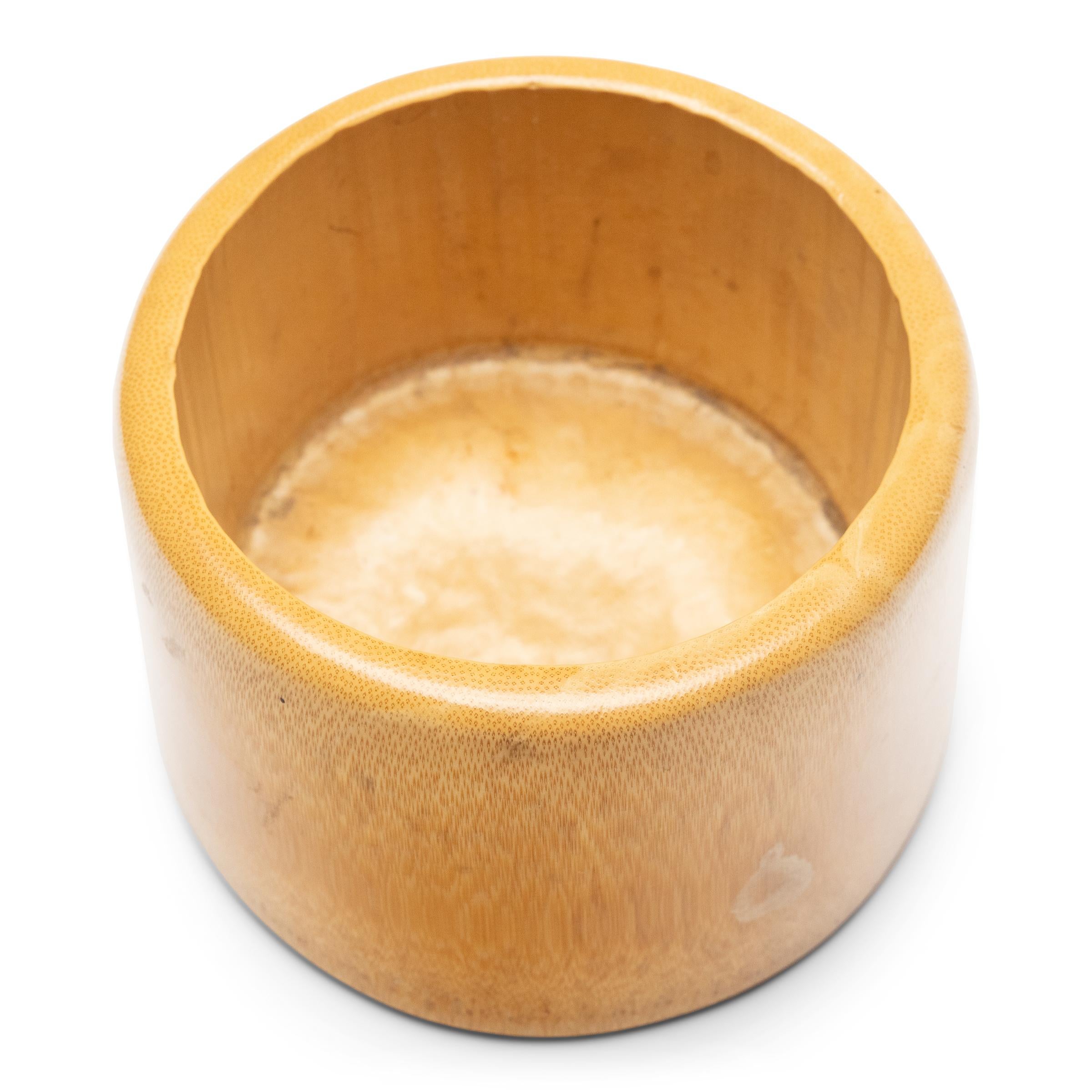 Organic Modern Chinese Bamboo Brush Pot For Sale