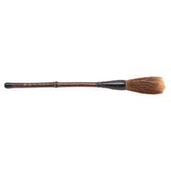 Vintage Chinese Bamboo Calligraphy Brush