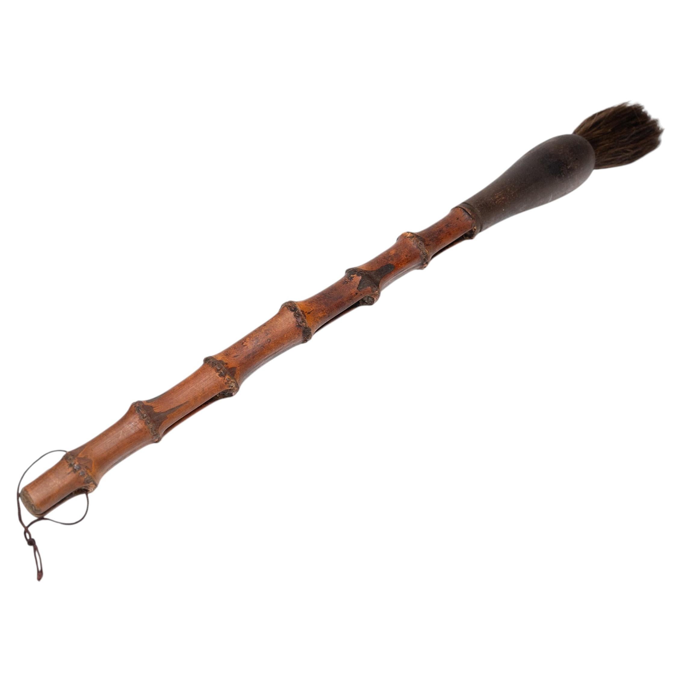 Chinese Bamboo Root Calligraphy Brush For Sale