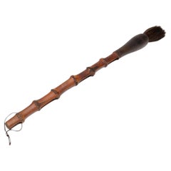 Pennello calligrafico cinese con radice di bambù