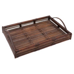 Chinese Bamboo Serving Tray
