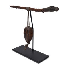 Pipe à tabac et étui en bambou de Chine, C.C. 1900