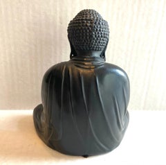 Chinese Black Bronze Amitabha Buddha
