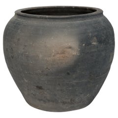 Antique Chinese Black Clay Vessel, c. 1900