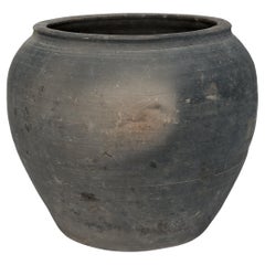 Vaso cinese di argilla nera, 1900 circa