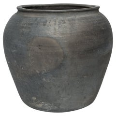 Antique Chinese Black Clay Vessel, circa 1900