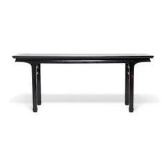 Chinese Black Lacquer Altar Table, c. 1900