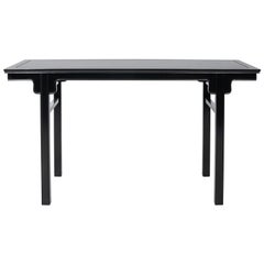 Chinese Black Lacquer Alter Table