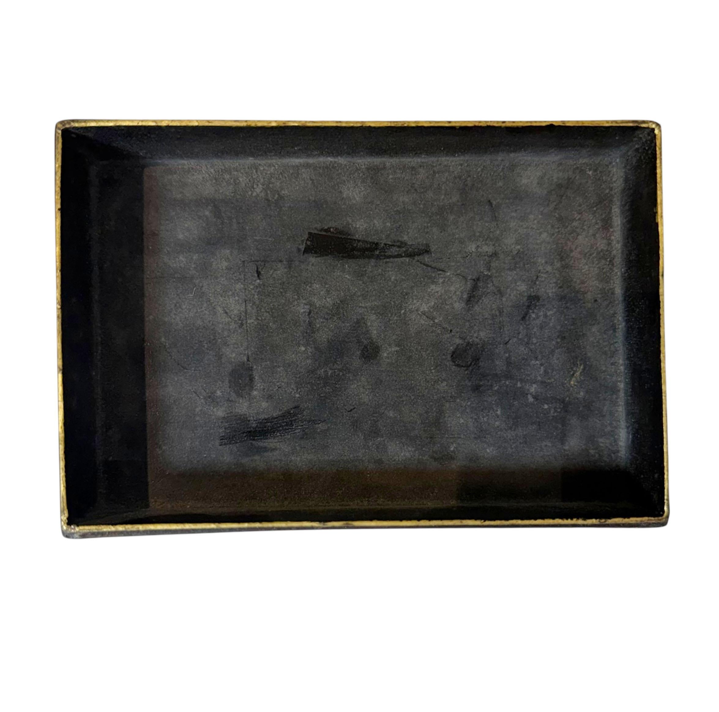 Chinese Black Lacquer Box For Sale 1