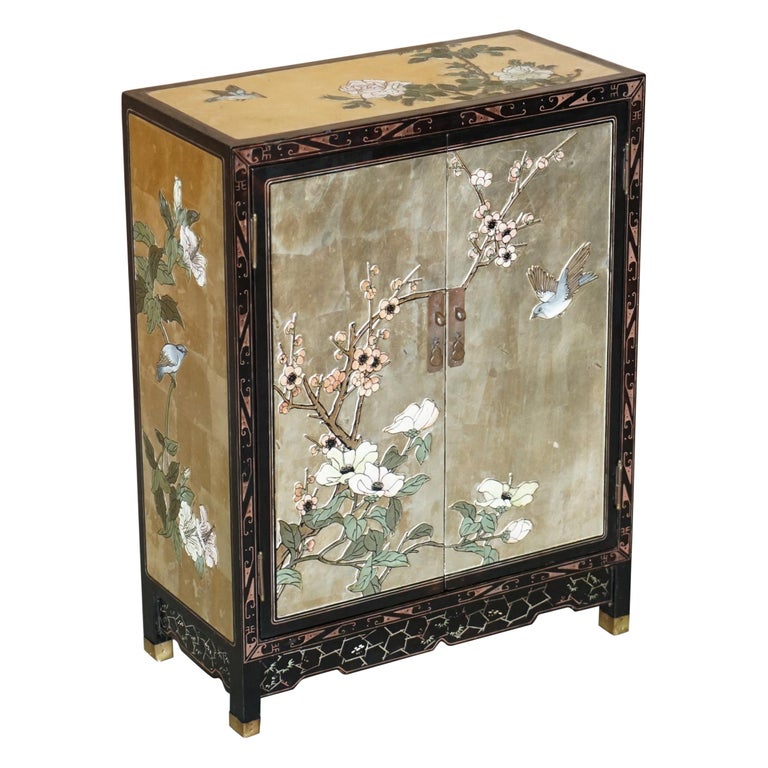Chinoiserie Black Lacquer Furniture 177 For Sale On 1stdibs