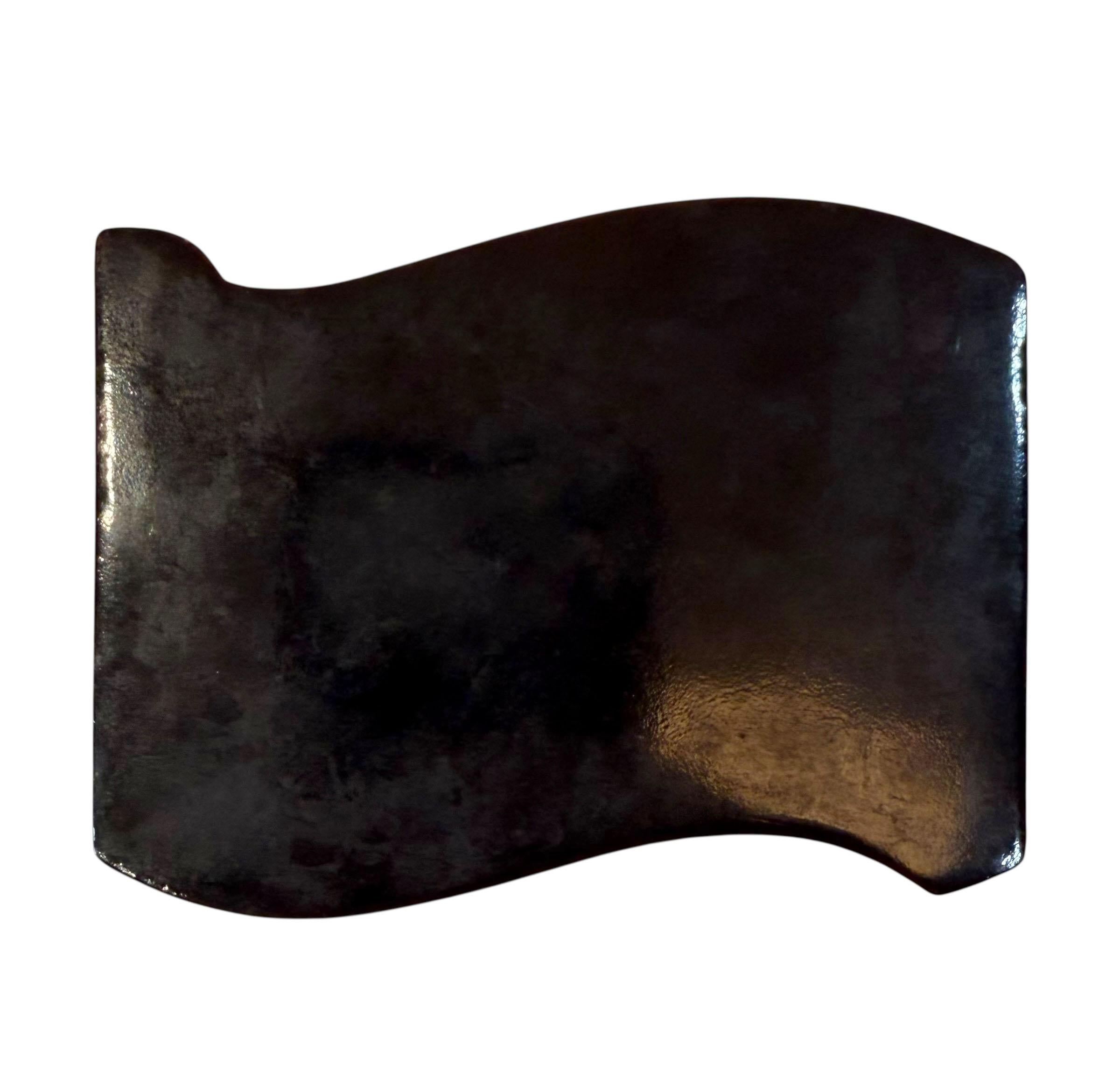 Chinese Black Lacquer Work Box For Sale 5