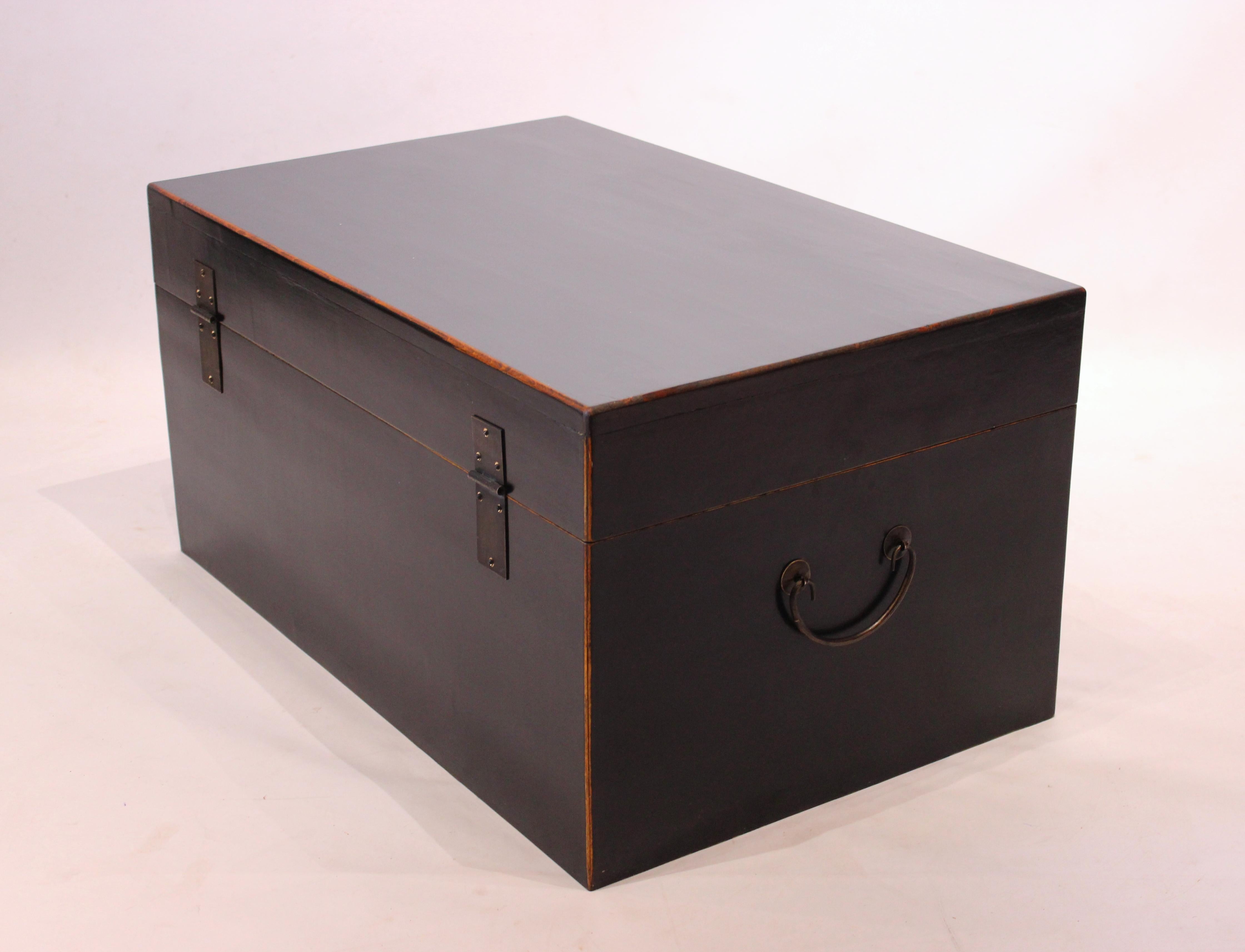 Other Chinese Black Lacquered Chest from the 1940s
