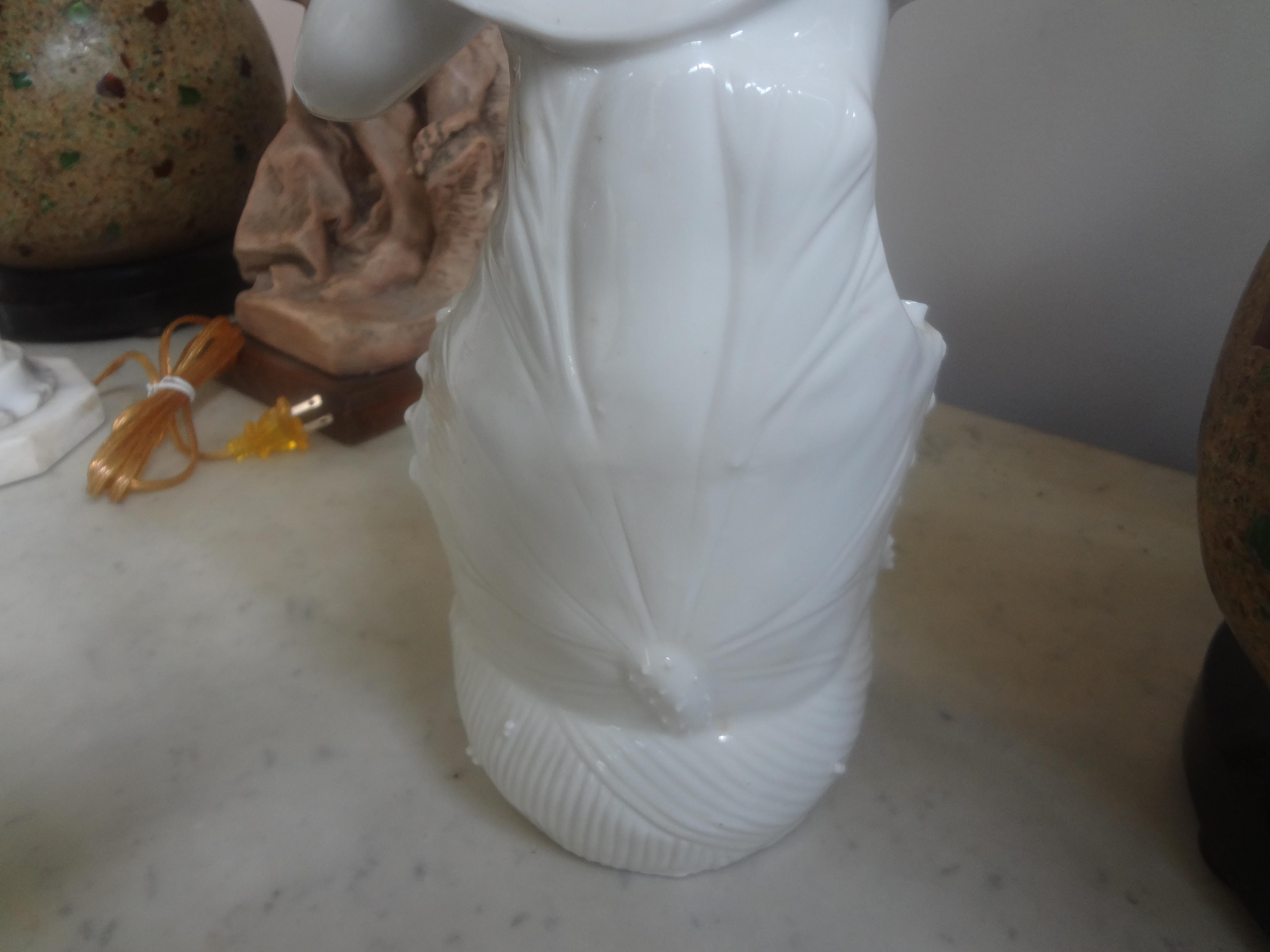  Chinese Blanc De Chine Guan Yin with Dragon For Sale 3
