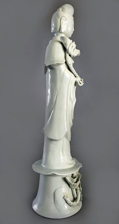 Chinese Blanc de Chine Porcelain Quan Yin
