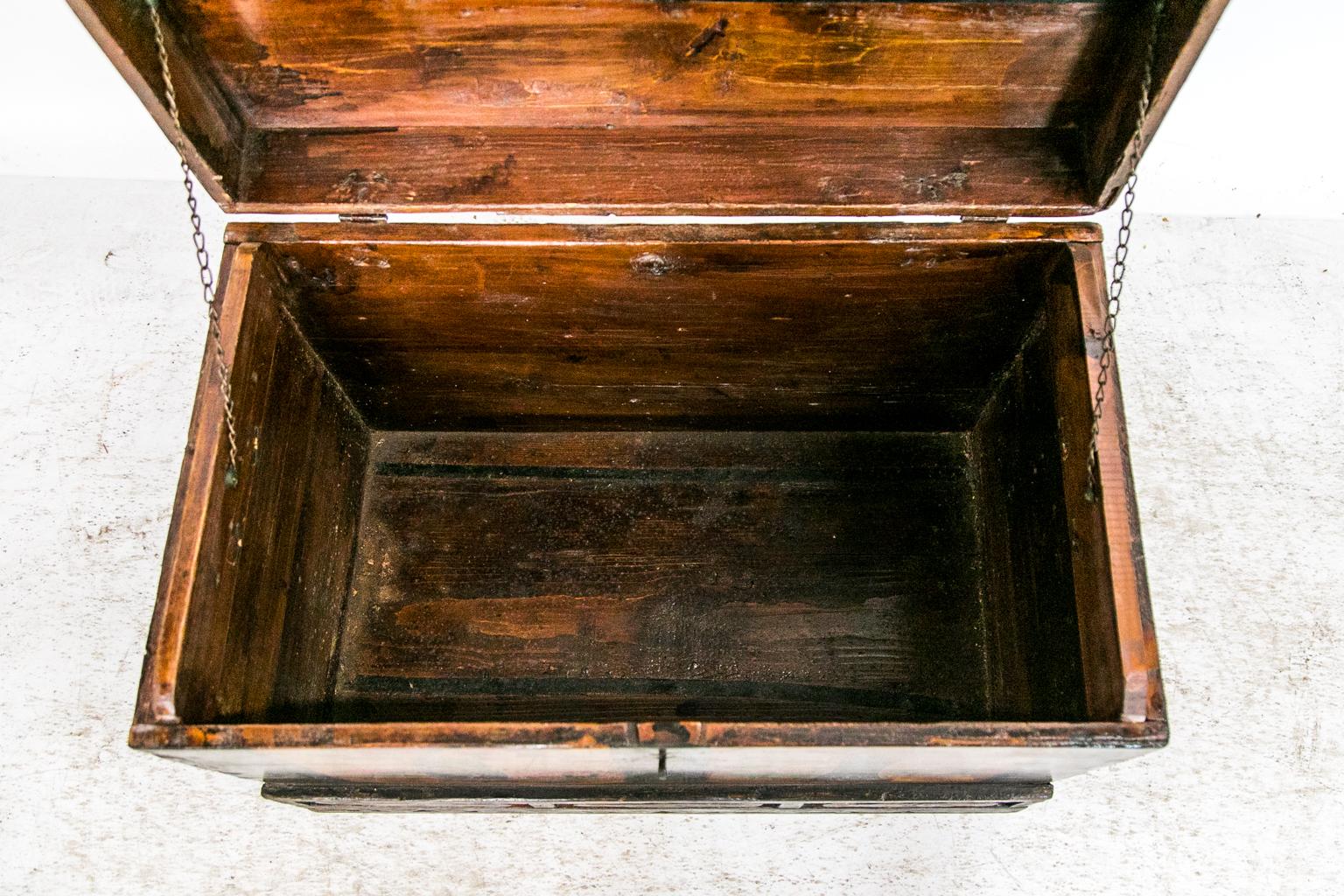 Wood Chinese Blanket Chest