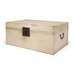 Chinese Blonde Hide Storage Trunk, c. 1800