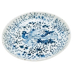 Chinese Blue and White Charger, c. 1900