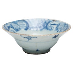 Chinese Blue and White Footed Bowl, c. 1900