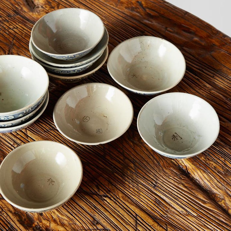 Chinese Blue and White Rice Bowl, circa 1900 For Sale at 1stDibs chinese rice bowls for sale
