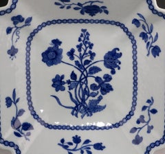 Chinese Export Porcelain Blue and White Salad Bowl Qianlong, circa 1750